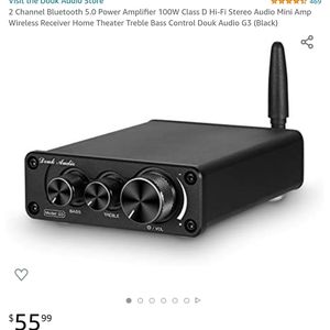 Bluetooth Power Amplifier For home Speakers and More